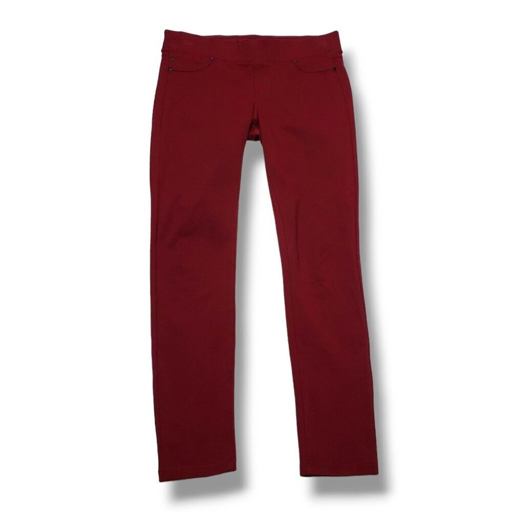 Liverpool‎ Sienna Pull On Leggings Womens 6 Red Skinny Pants